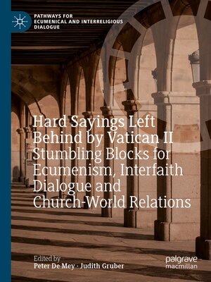 cover image of Hard Sayings Left Behind by Vatican II